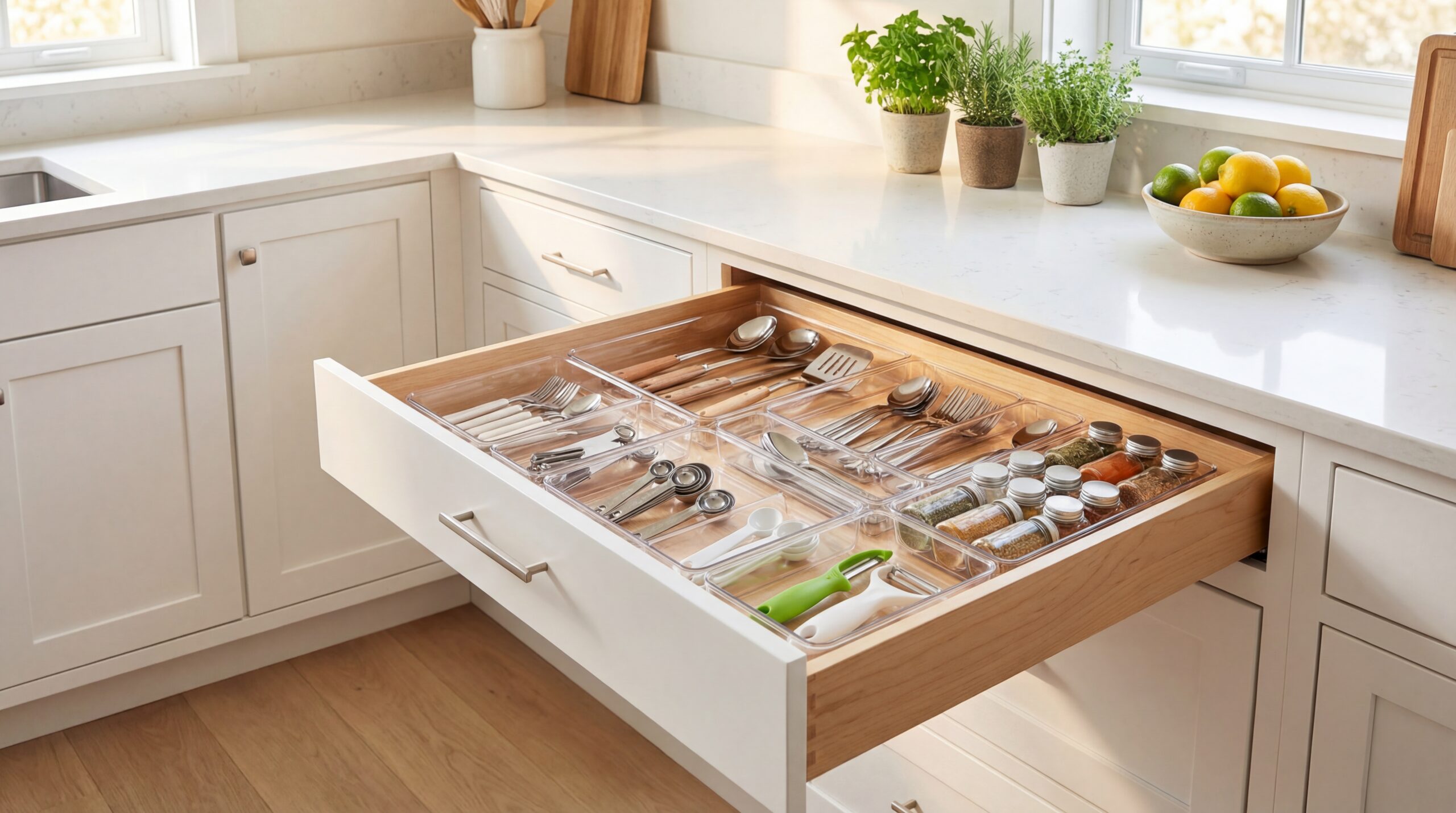 Featured image for Cluttered Kitchen? {num} Organizers That Actually Work